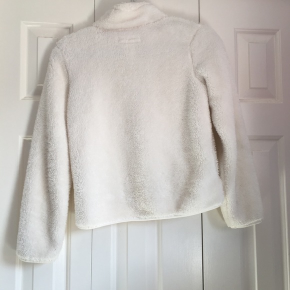 Fluffy Zip-up Sweater - Picture 5 of 7